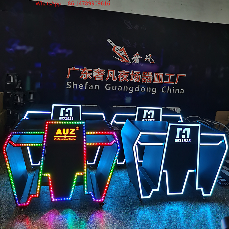 Event Suppliers - Tavolo DJ in Metallo Personalizzato con