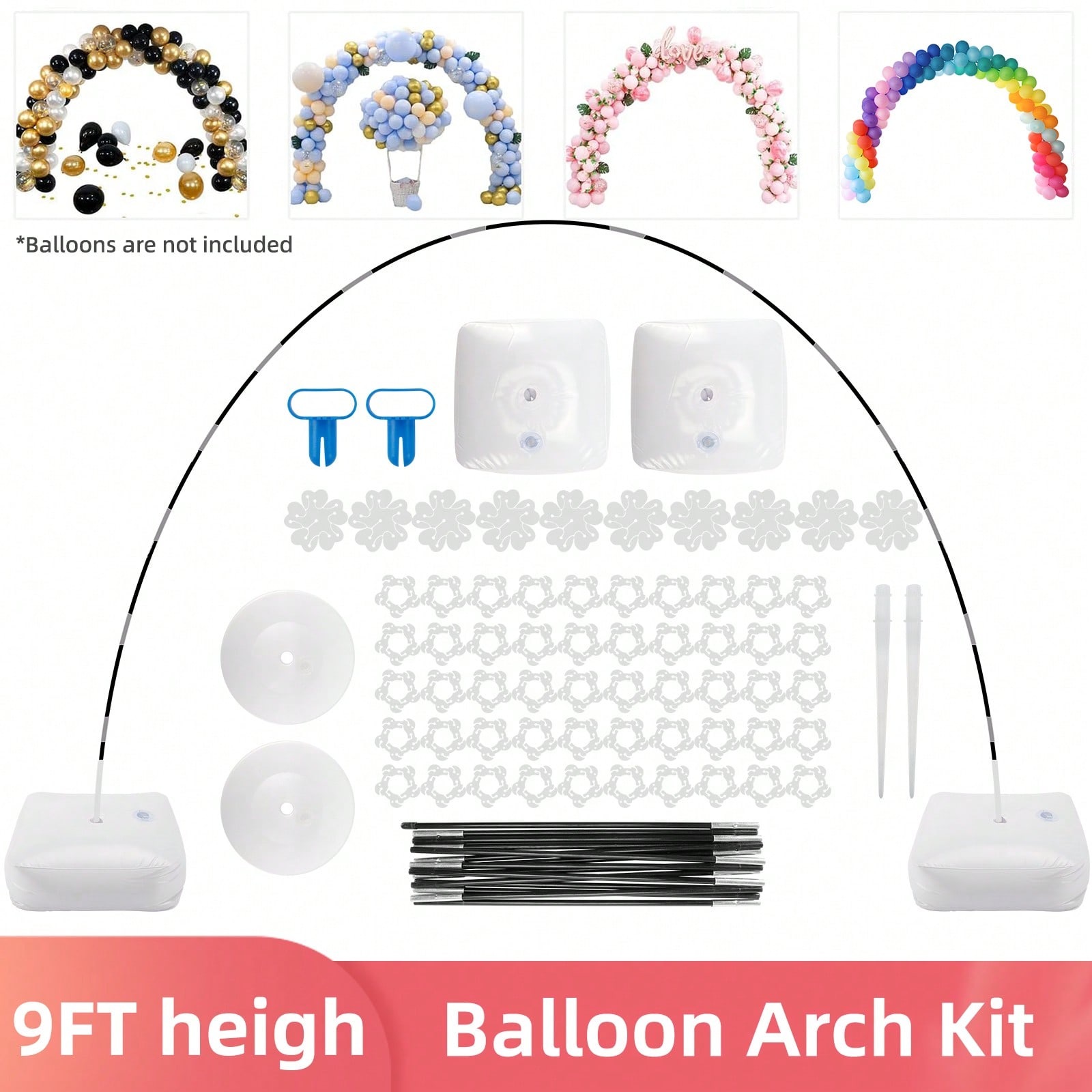 Balloon Arch Kit - 1 Set di Supporti per Arco