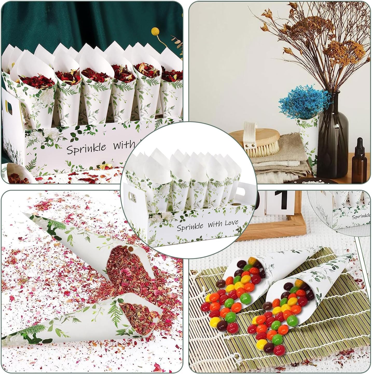 SET 30 Coni di Carta per Matri - Cotton Candy Cone recensione e prezzo