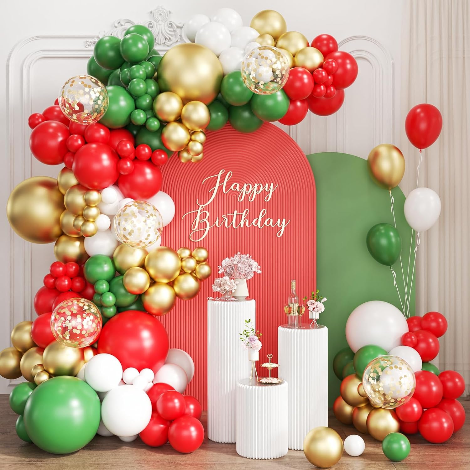 Kit Arco di Palloncini Rosso,  - Balloon Arch Kit recensione e prezzo
