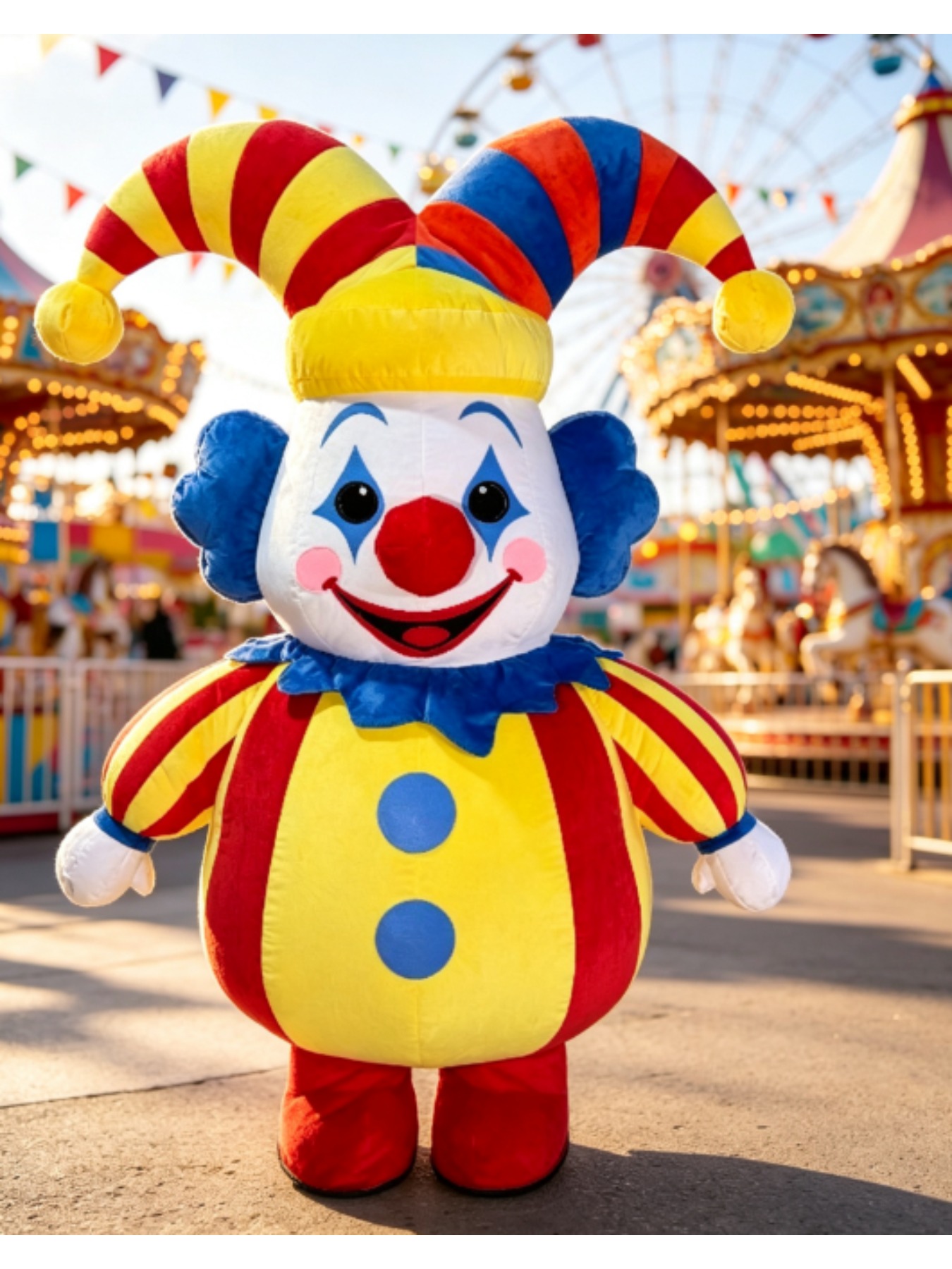 Costume da Mascotte da Clown d - Event & Party Supply recensione e prezzo
