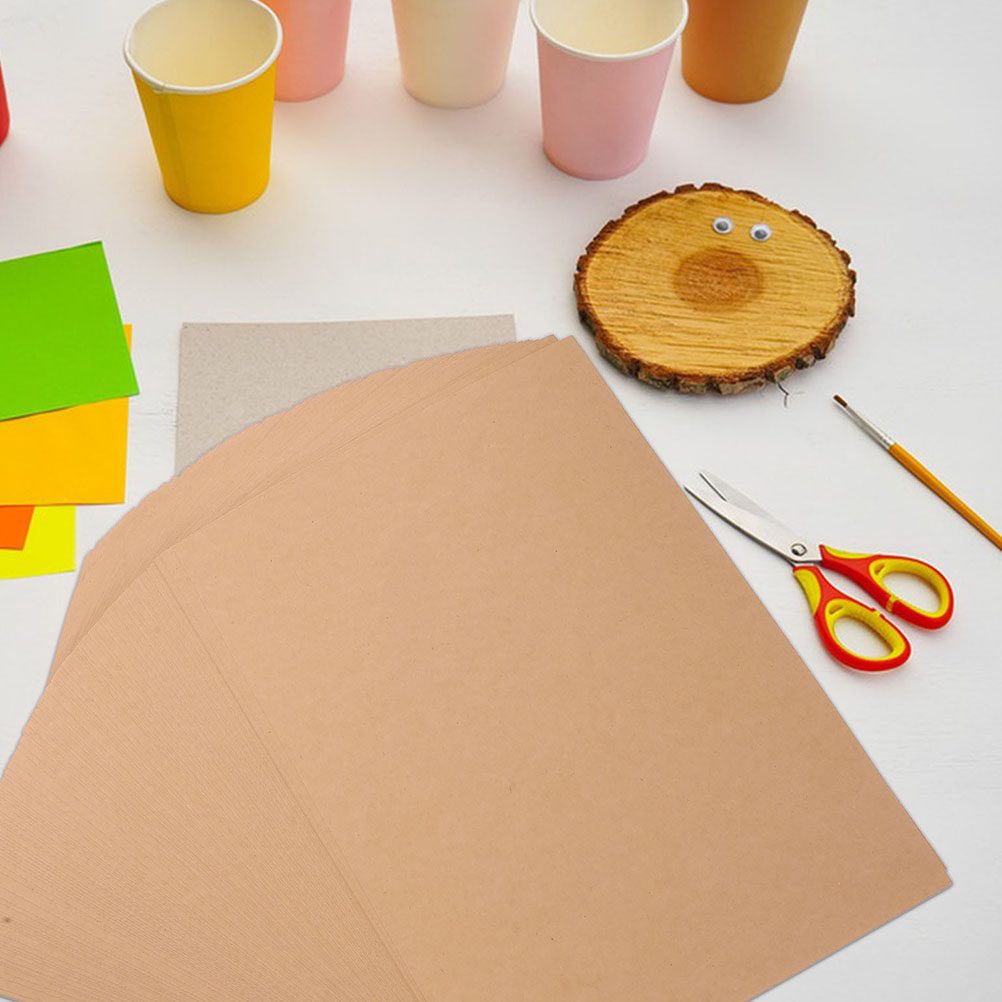 50 fogli di cartoncino marrone - Papercraft Supply Invitation recensione e prezzo