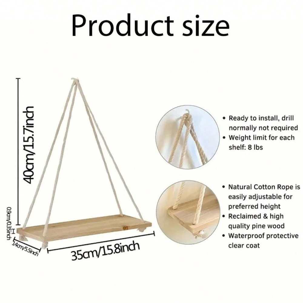 1 set mensole sospese in legno - Flower Wall Panel recensione e prezzo