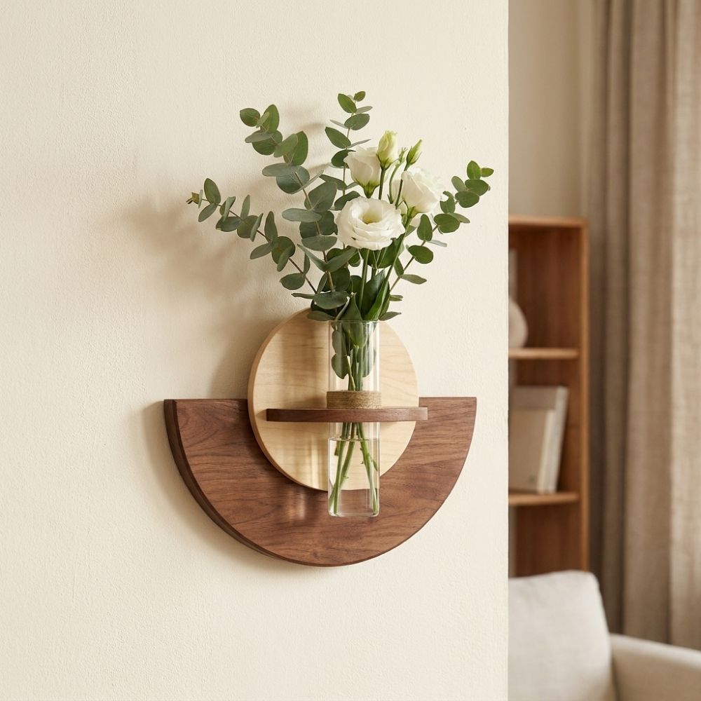 Mensola Ovale in Legno da Pare - Flower Wall Panel recensione e prezzo